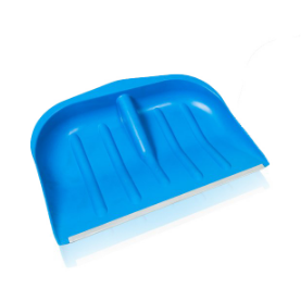 Łopata 45 cm do śniegu NIEBIESKA (SZUFLA + RĄCZKA)