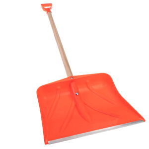 Łopata 47 cm do śniegu POMARAŃCZOWA KOMPLET