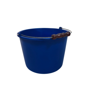 Wiadro 20L z rączką plastikową NIEBIESKIE WZMACNIANE