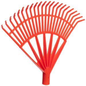 Grabie wachlarzowe "Wachlarze" POMARAŃCZOWY