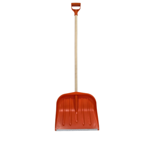 Łopata 45 cm do śniegu POMARAŃCZOWA KOMPLET